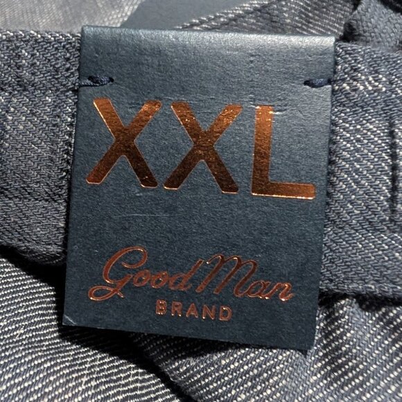 Good Man Brand | Tulum Linen/Cotton Shorts in Indigo Heather - Picture 13 of 14